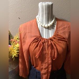 FRENCH LAUNDRY ORANGE TOP
